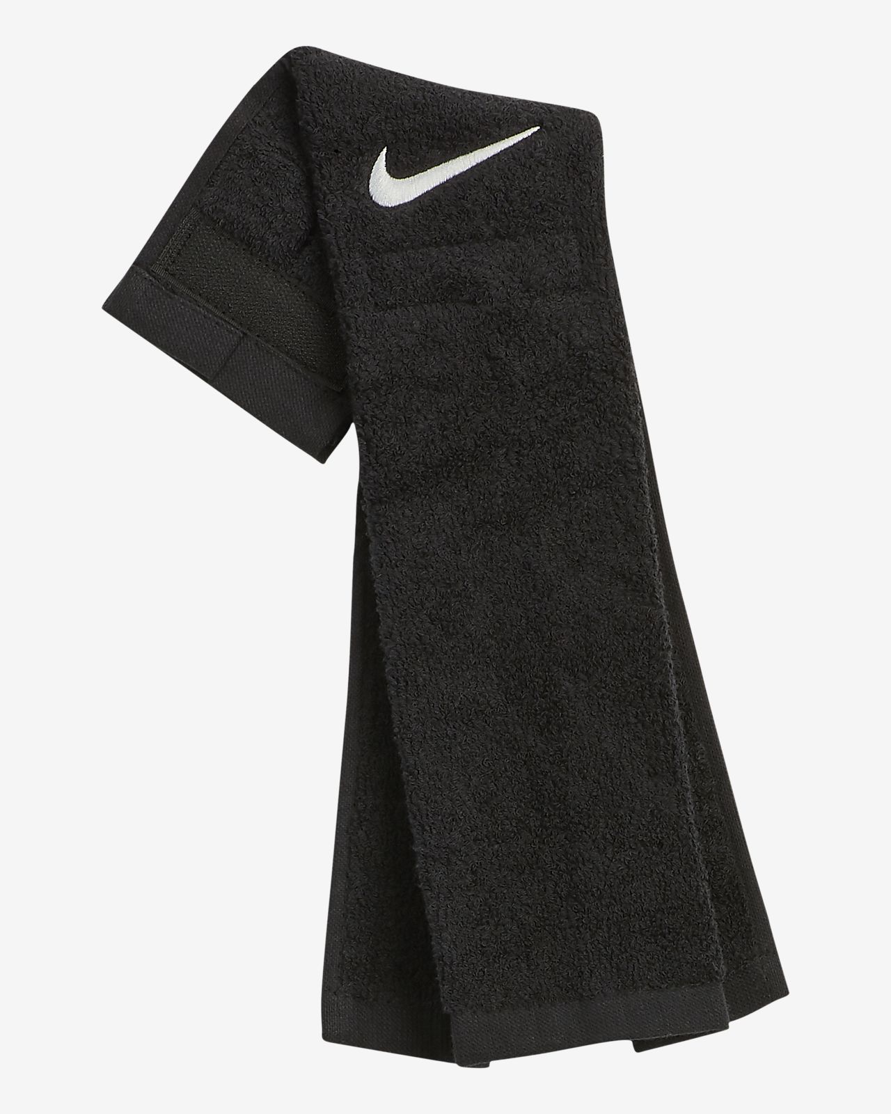 black nike football towel