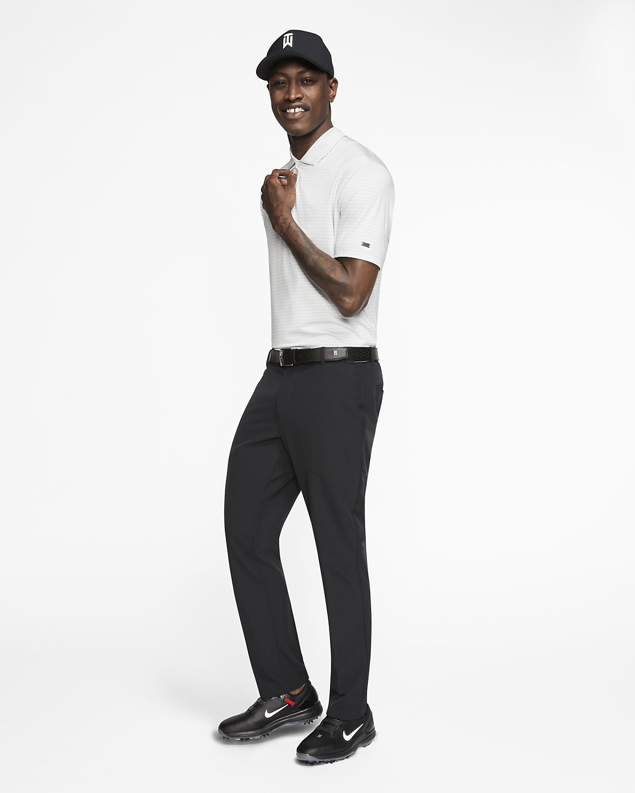 nike men's vapor control stripe golf polo