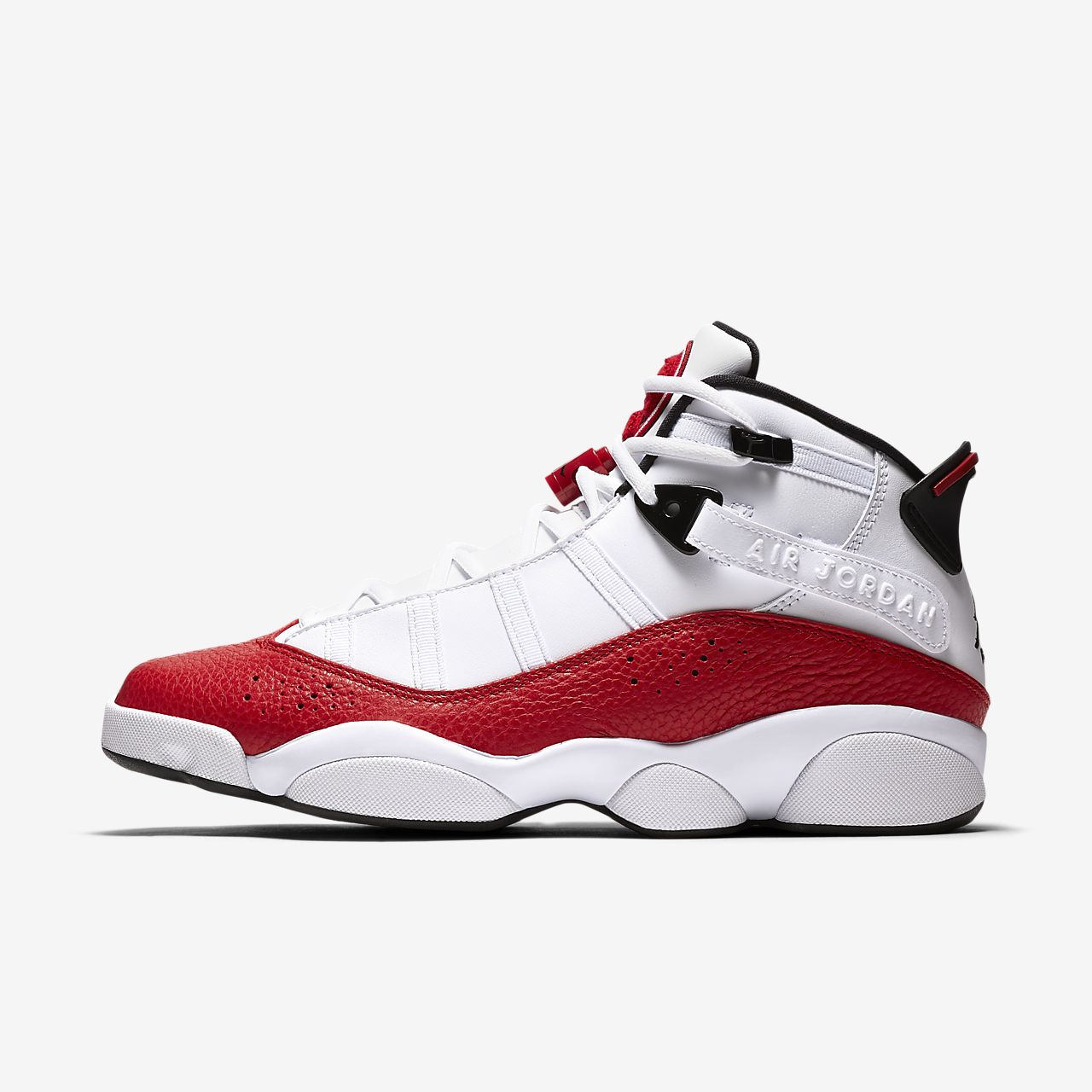 red and white jordans 6