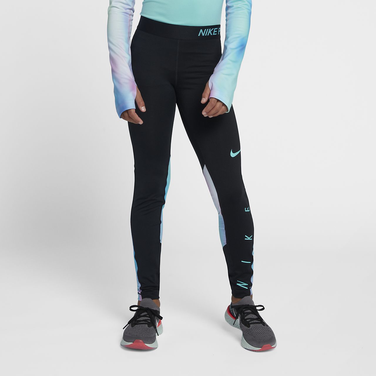 nike pro tights youth