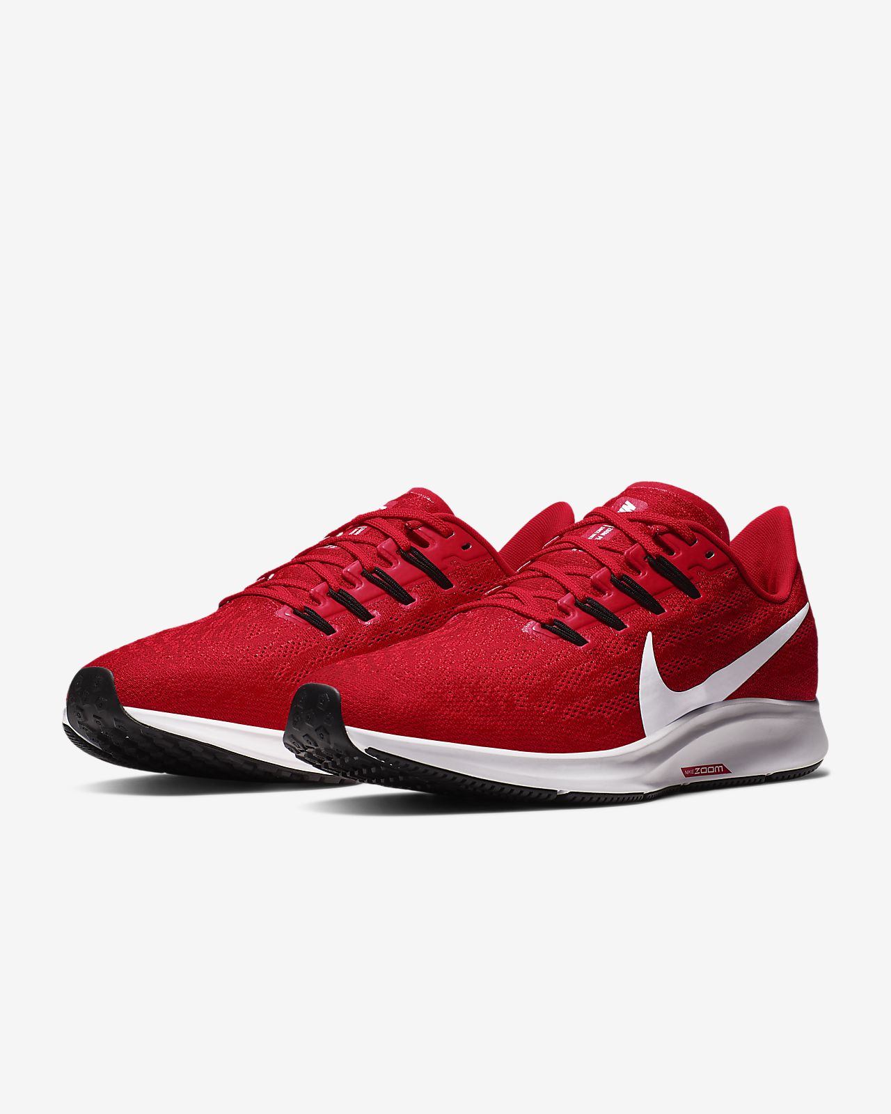 Nike Air Zoom Pegasus 36 Men's Running Shoe NIKE AIR ZOOM PEGASUS 34 classic Women's Breathable Running Shoes Non slip Shock absorption Sneakers white