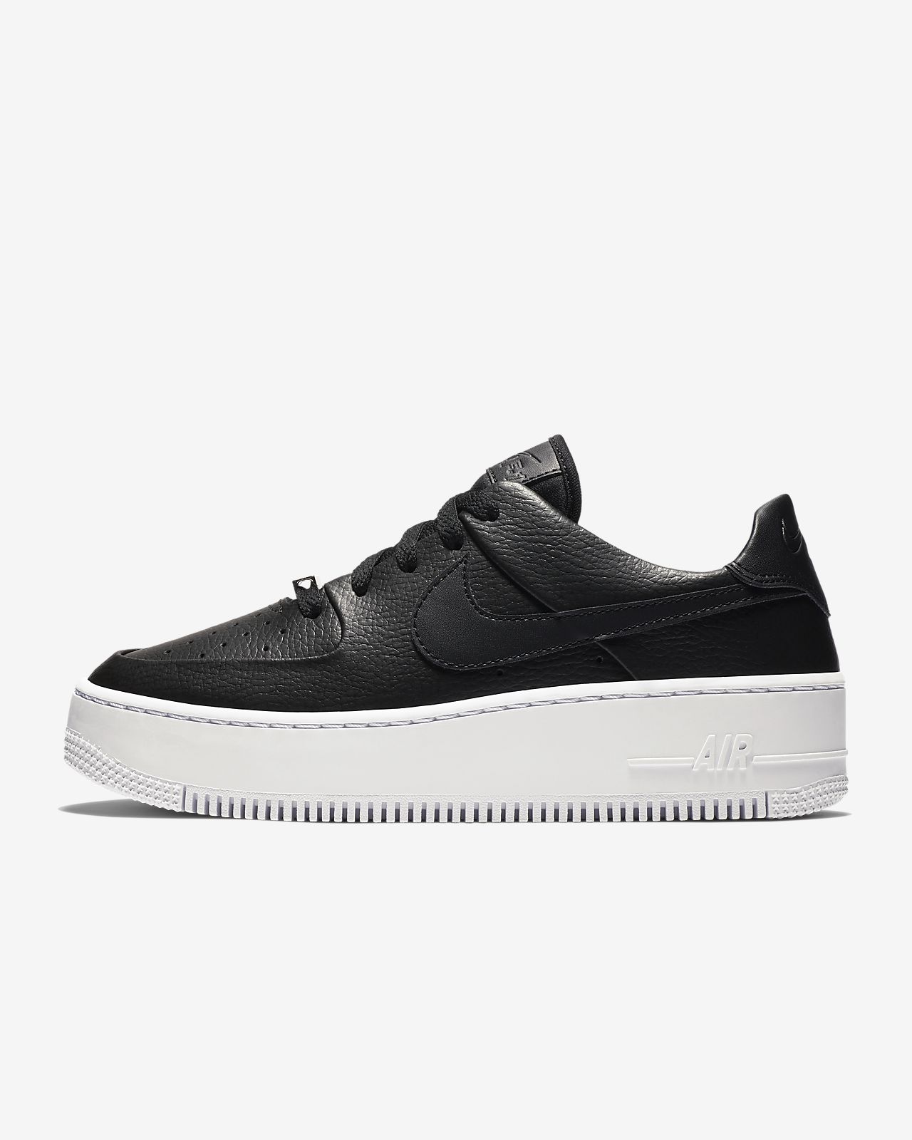 nike air force one low schwarz weiß