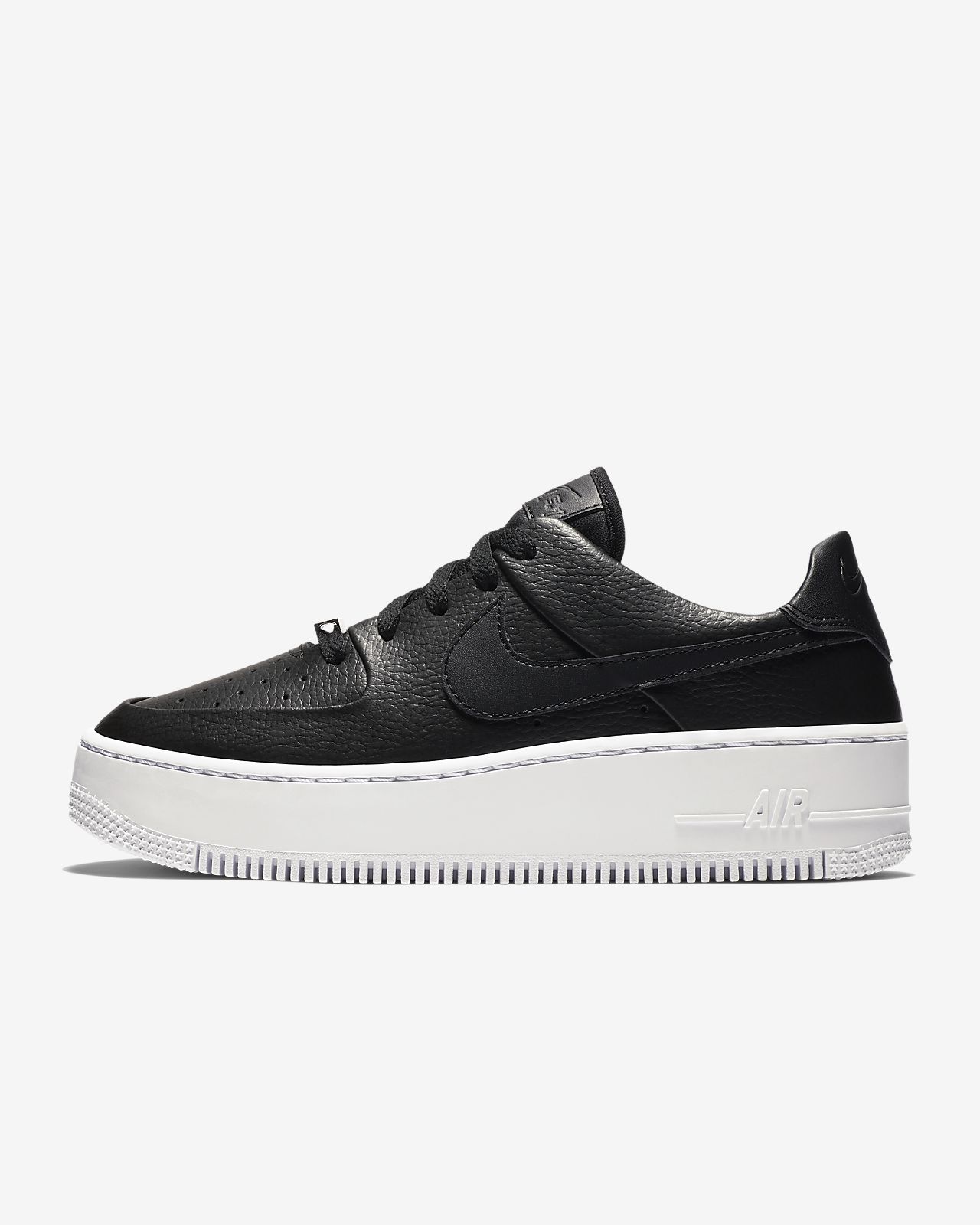 air force 1 zwart