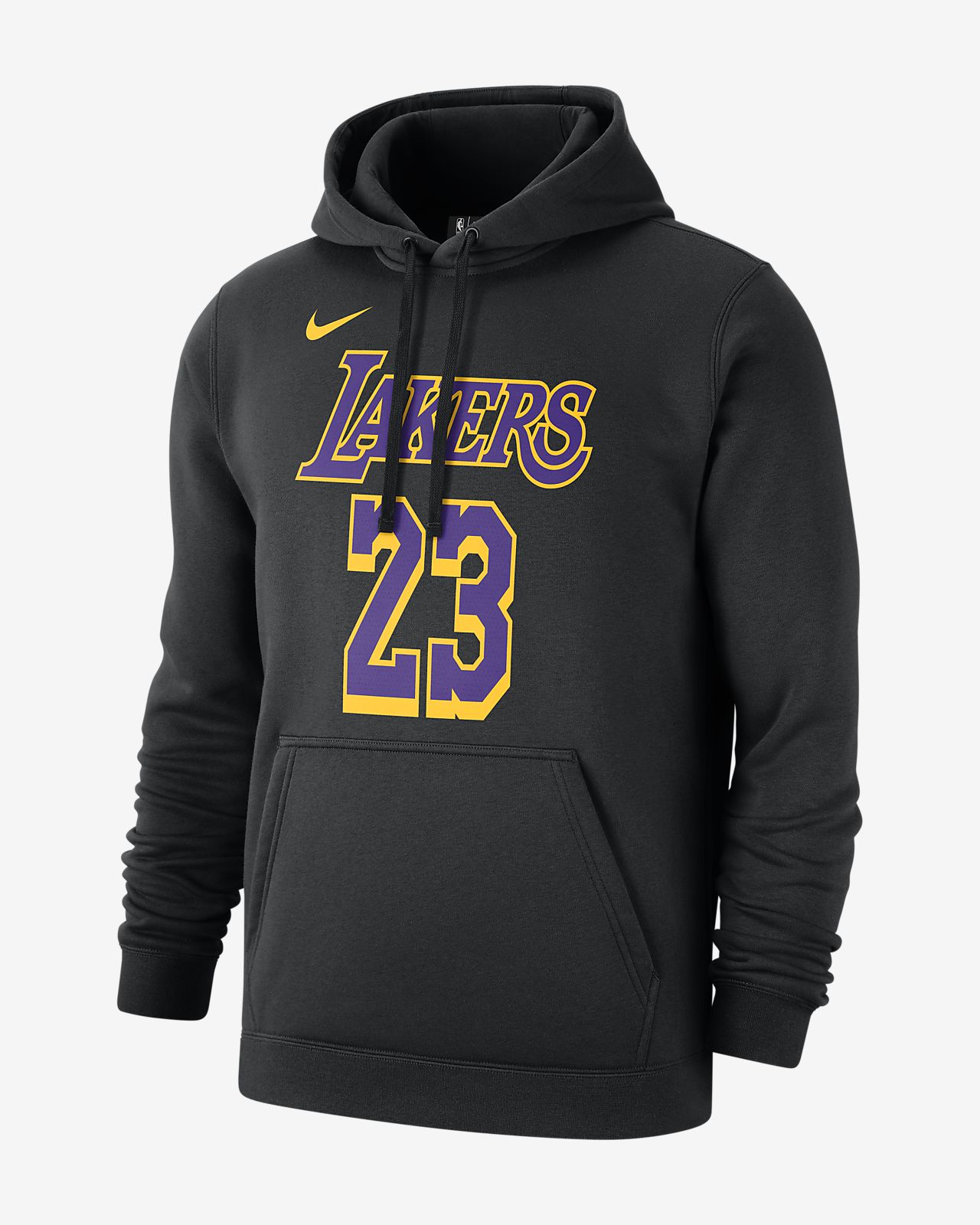 Sudadera con capucha de la NBA para hombre LeBron James Los Angeles Lakers Nike Sudadera con capucha de la NBA para hombre LeBron James Los Angeles Lakers Nike