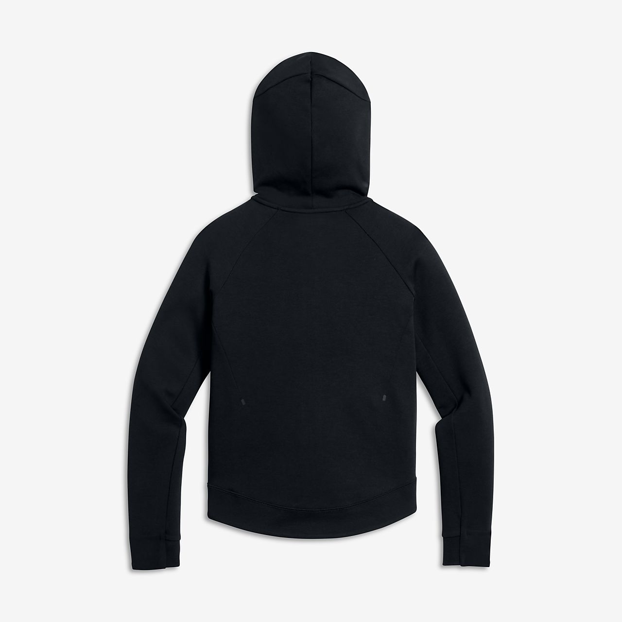 nike zip up hoodie kids black