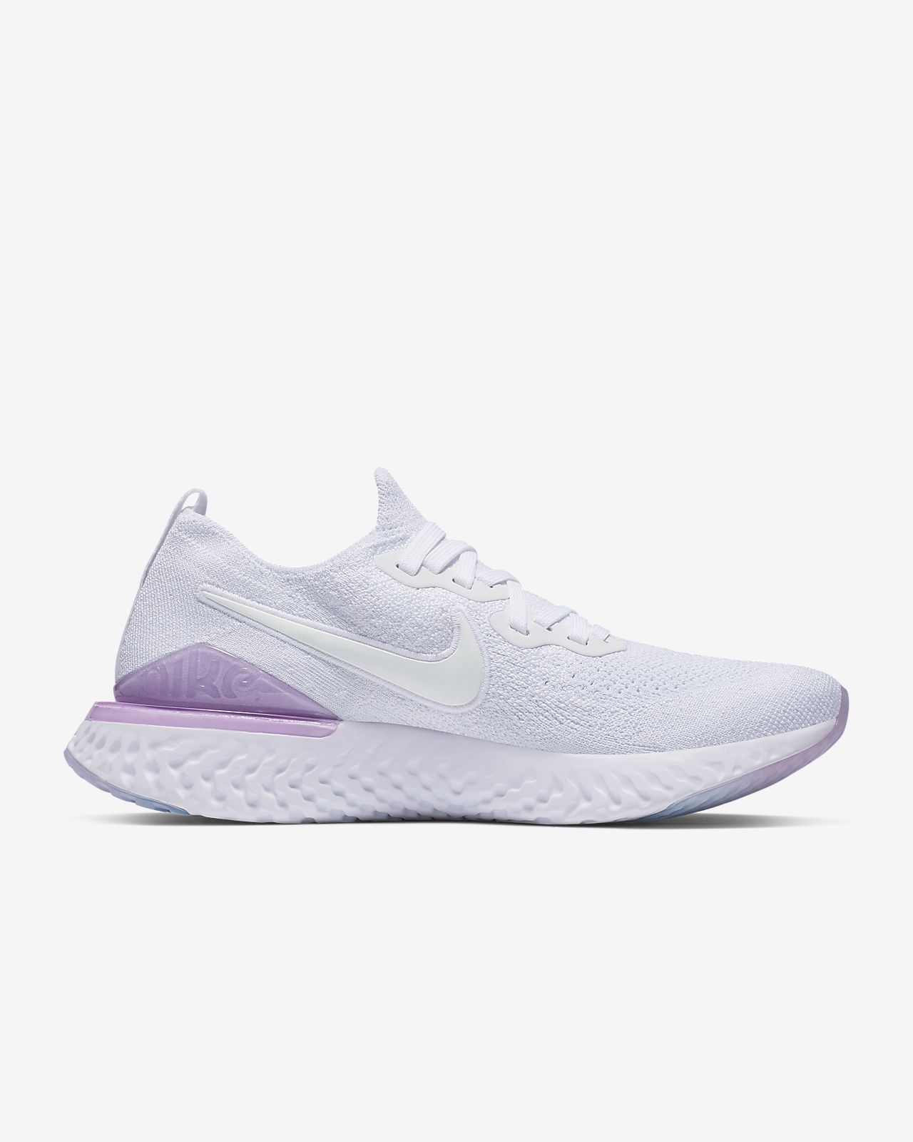 nike epic react flyknit femme violet