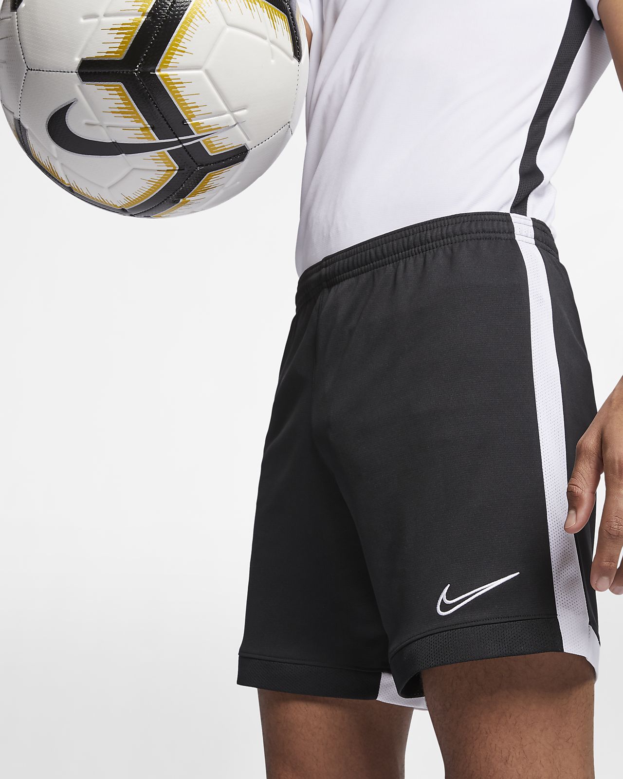 white nike shorts academy