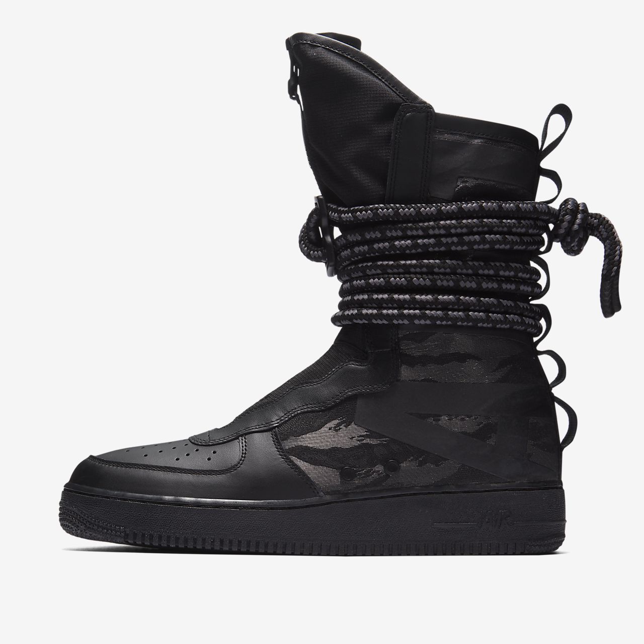 nike air force boots black