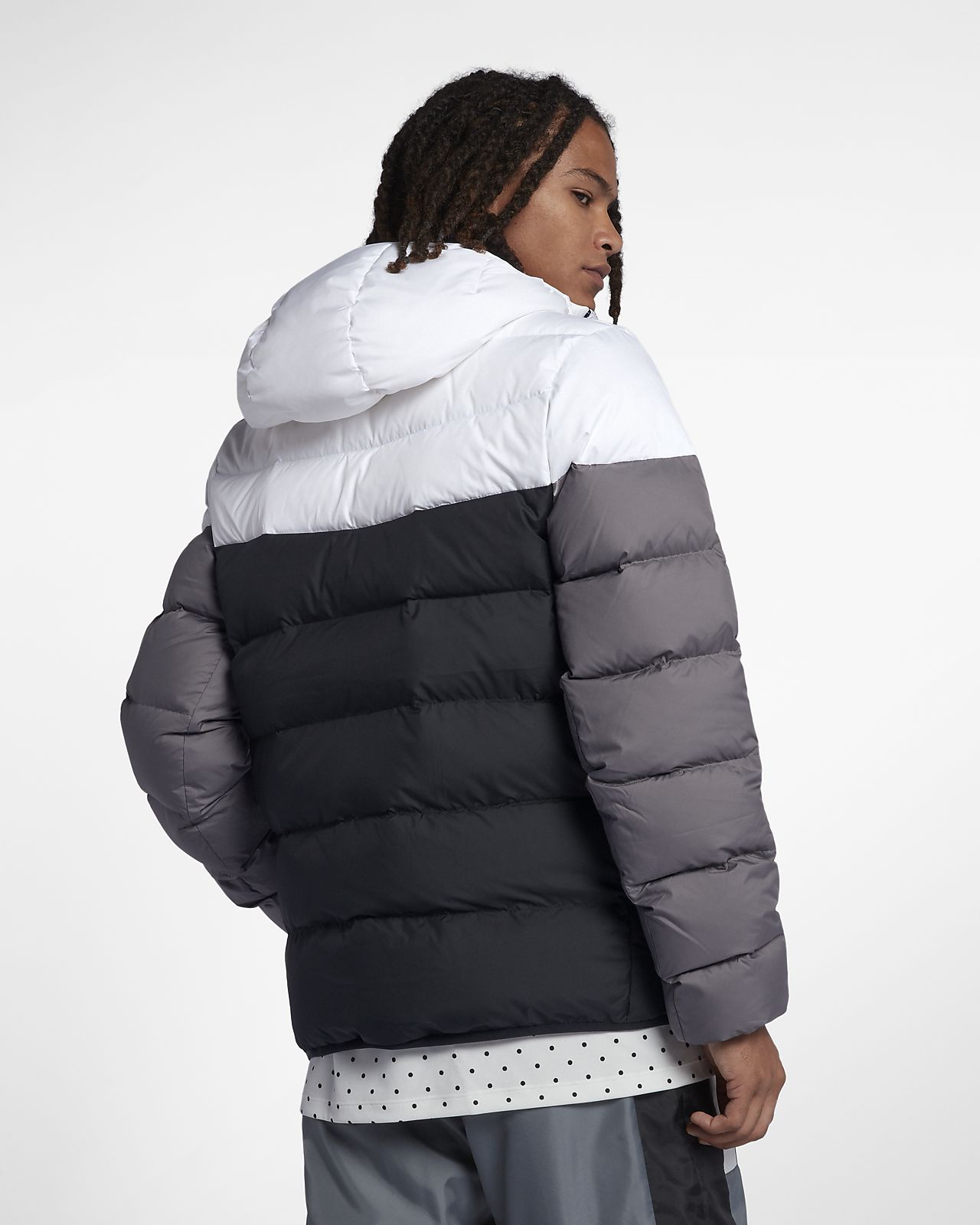 Nike Sportswear Windrunner Down Fill Puffer Jacke mit Kapuze Nike Sportswear Windrunner Down Fill Puffer Jacke mit Kapuze