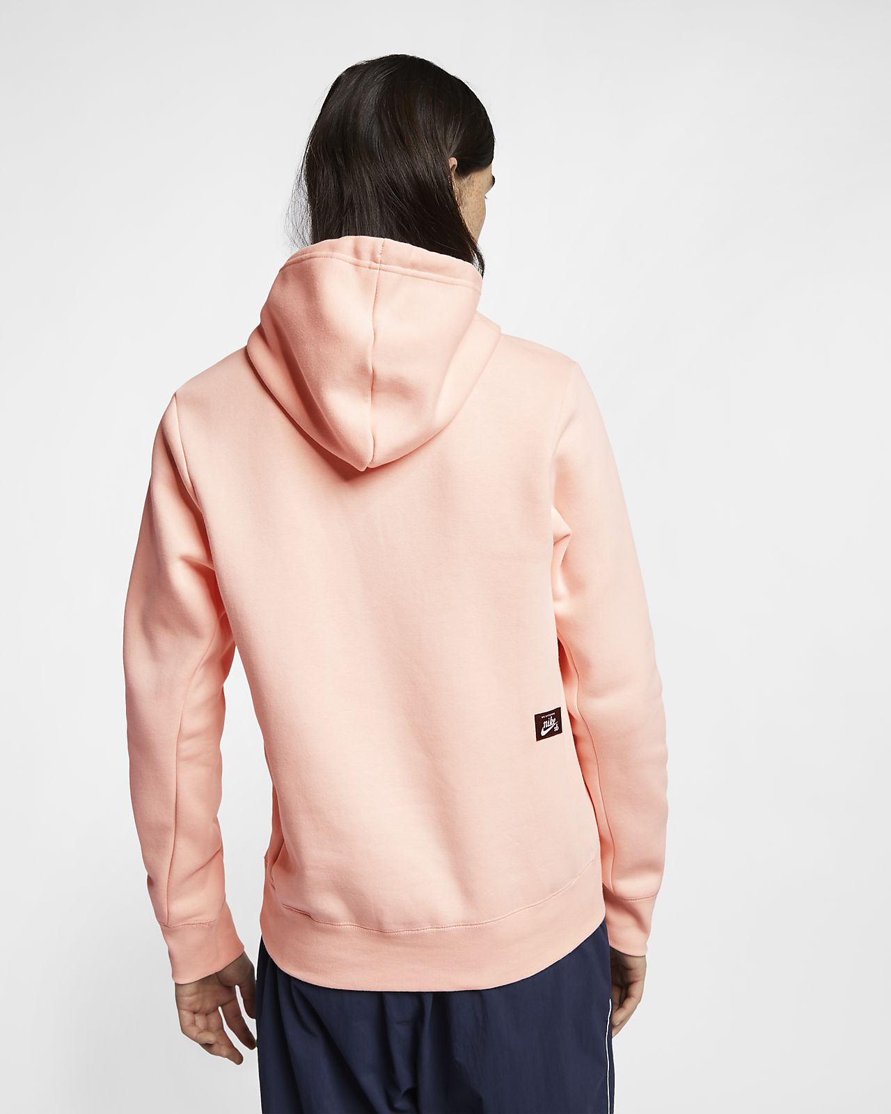 nike sb x nba icon hoodie pink