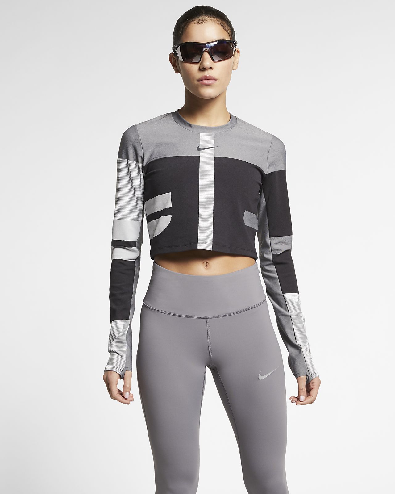 nike tech knit top