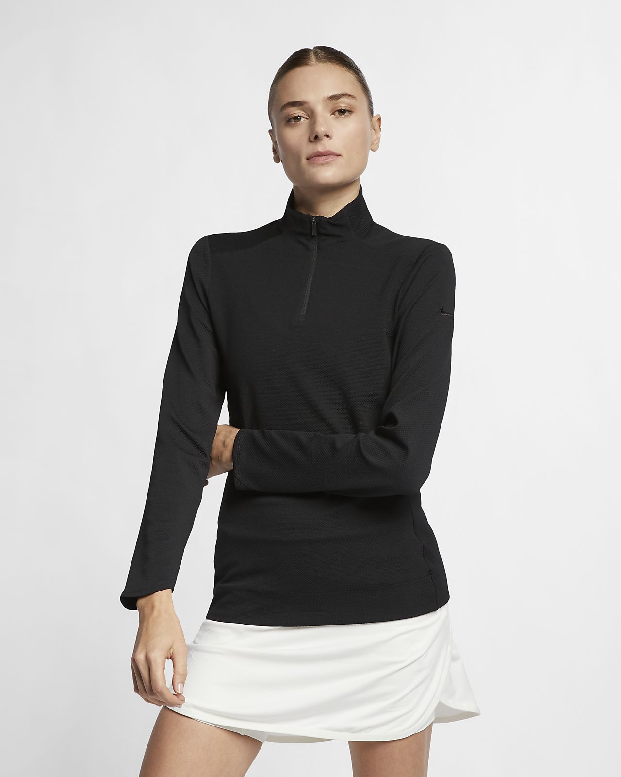 women's dri fit half zip pullover