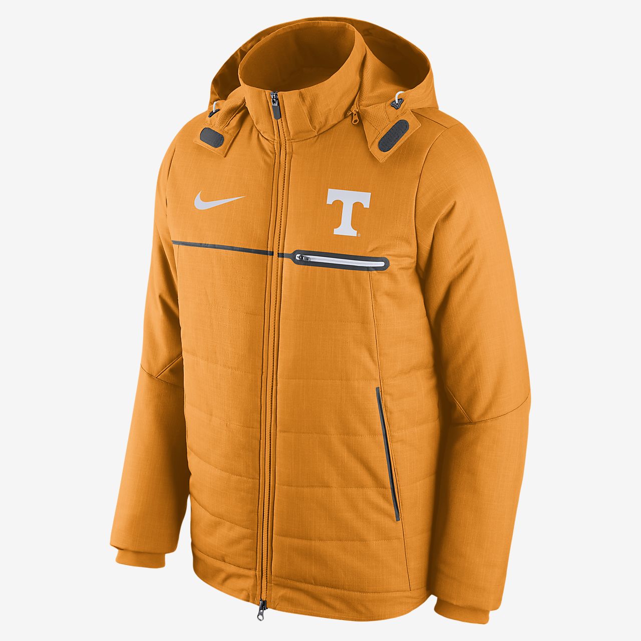 nike jacket mens orange