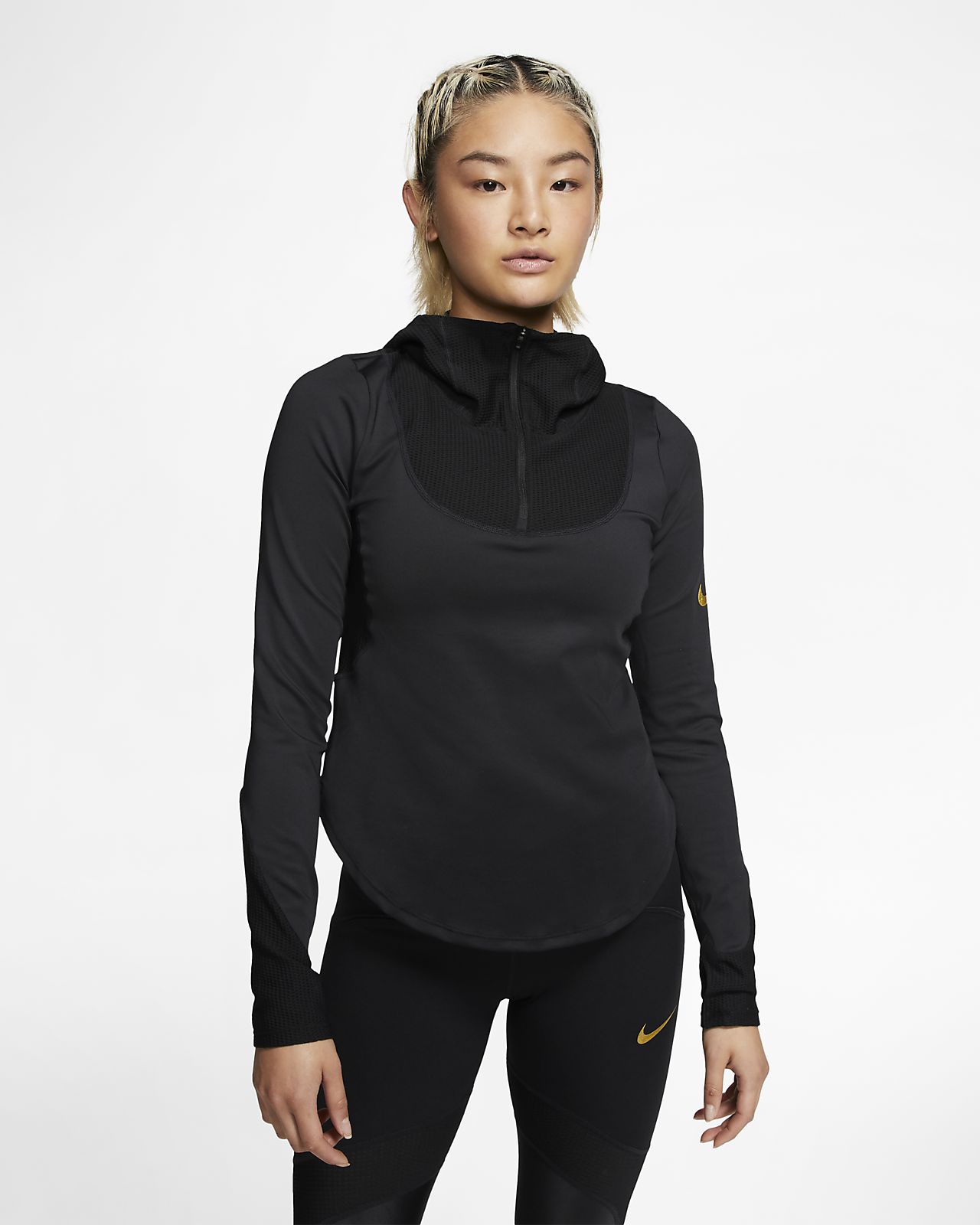 nike womens long sleeve running top