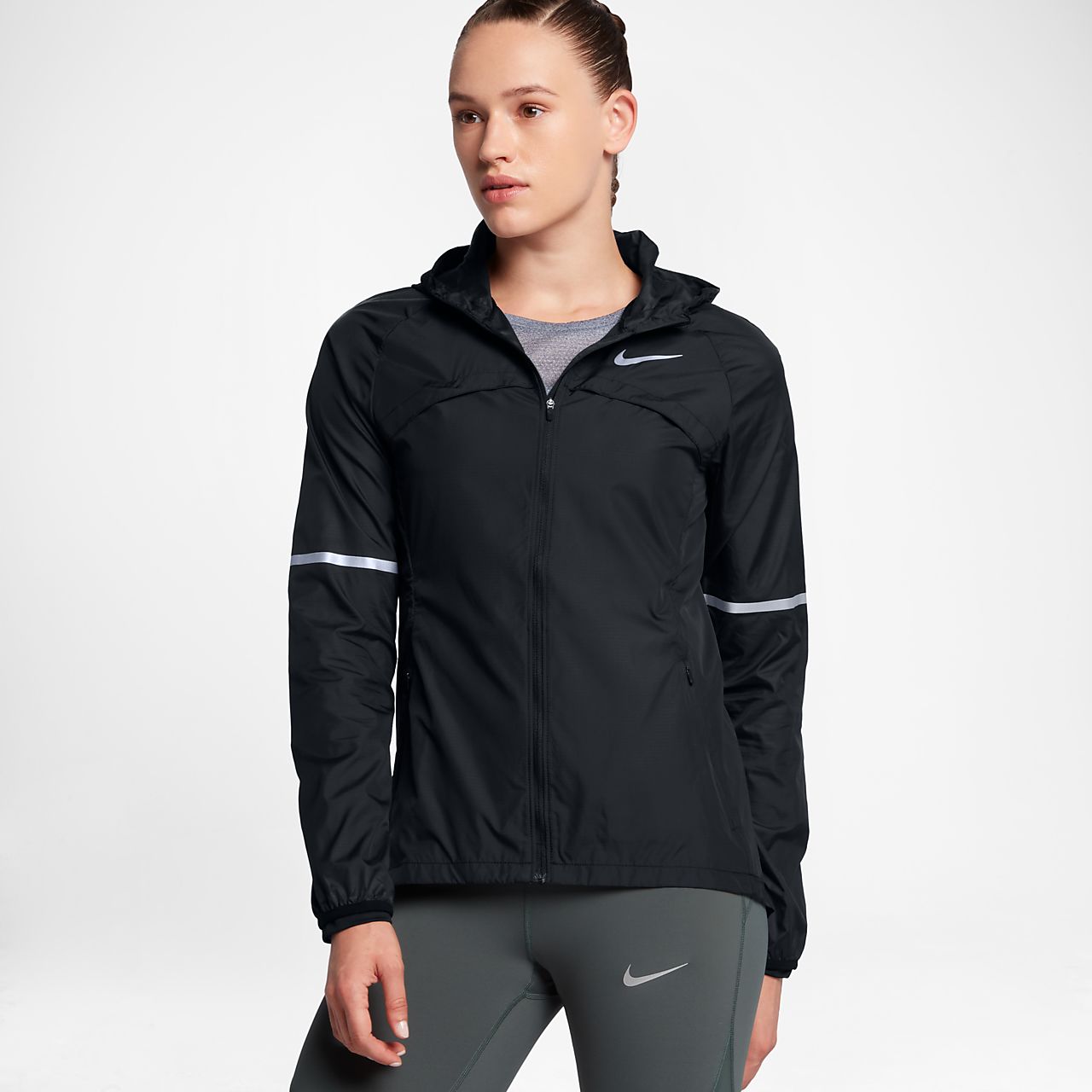 nike shield jacket women's