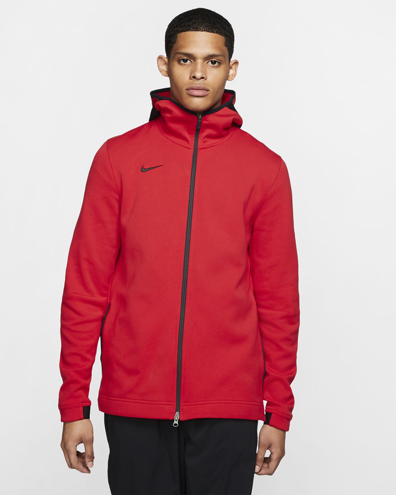 nike full zip basketball hoodie