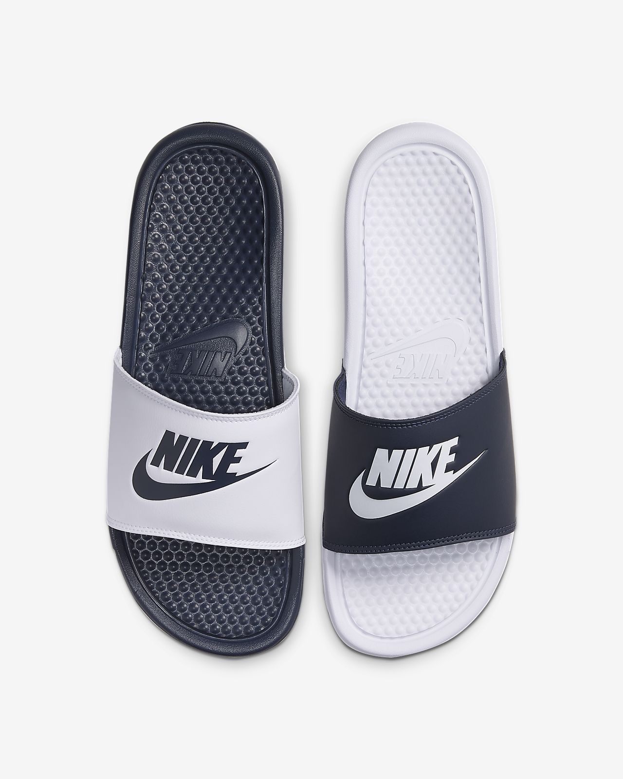 nike benassi mismatch