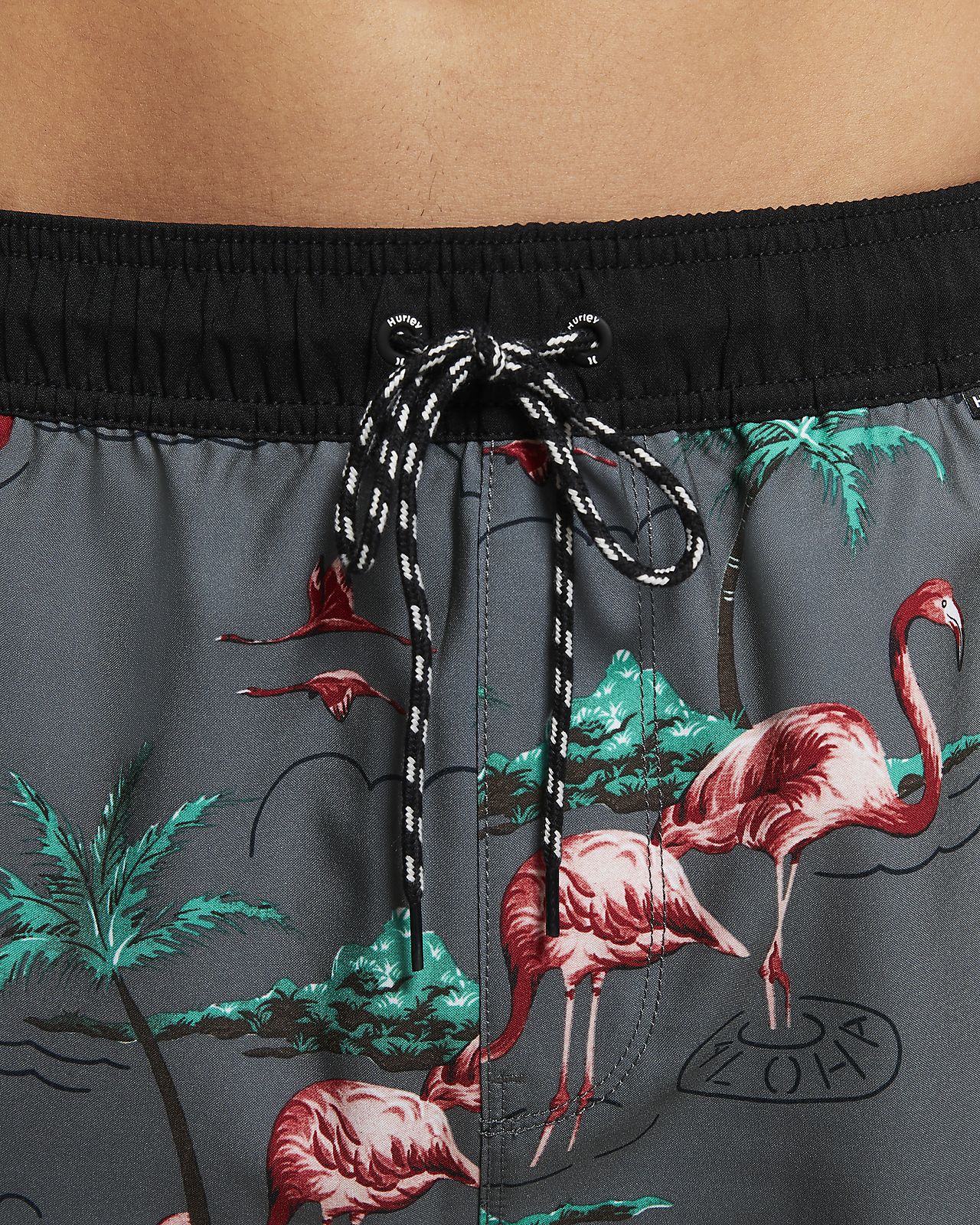 hurley flamingo board shorts