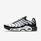 nike air max plus schwarz weiss f032