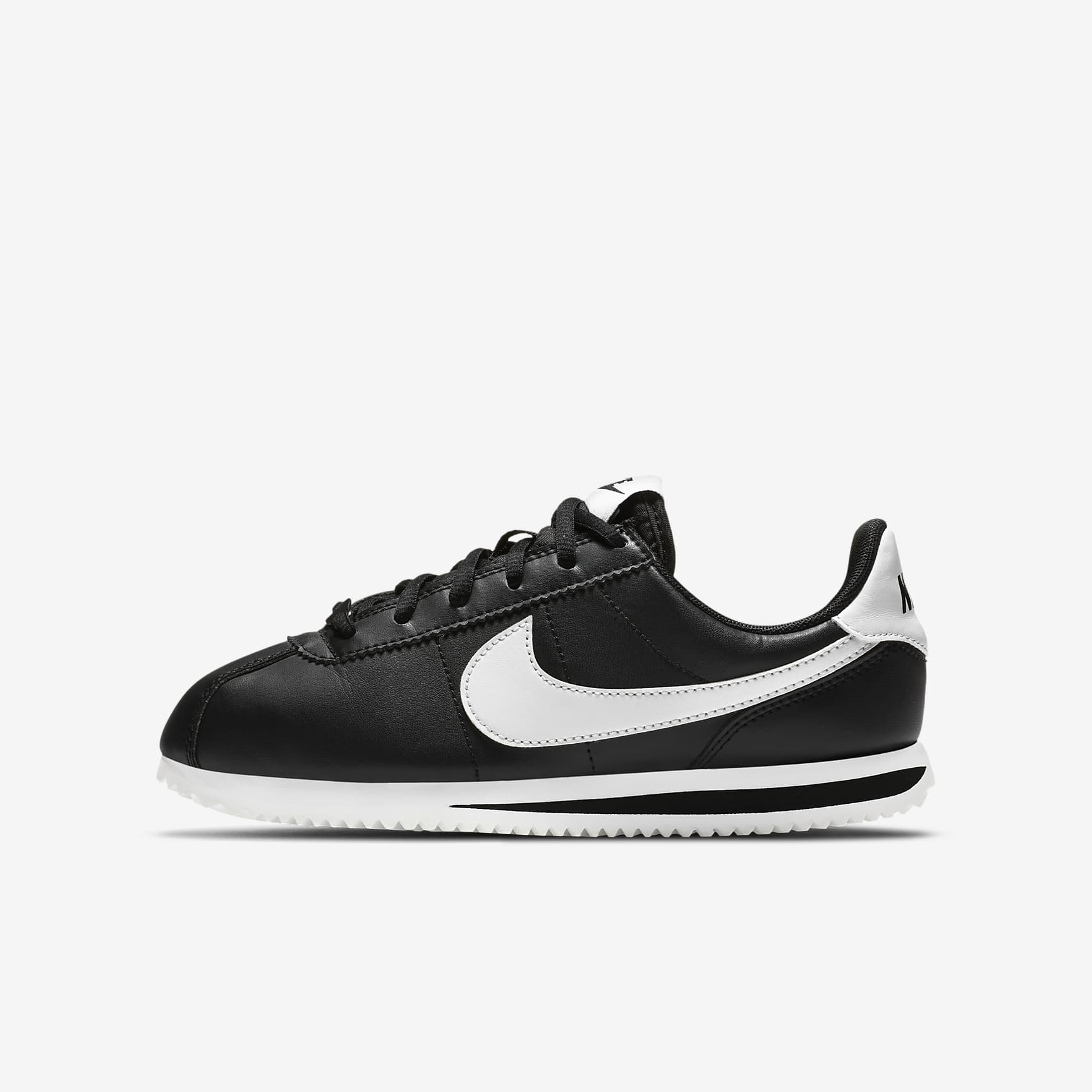 all black cortez shoes