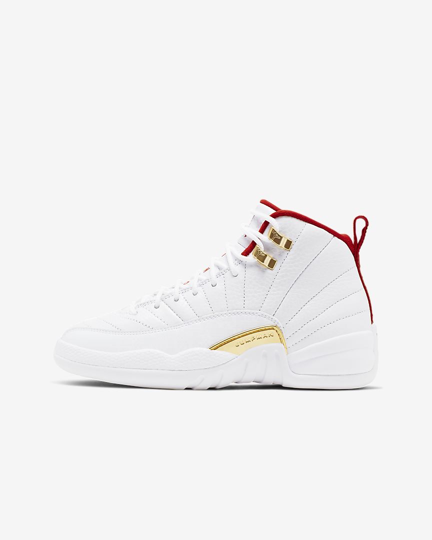 jordan 12 fiba grade school