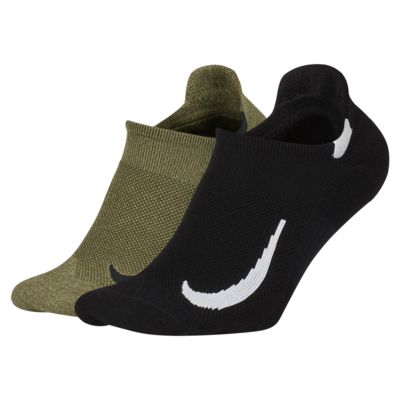 No show socks (2 pair) nike multiplier