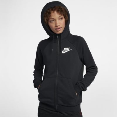 nike sportswear rally fleece zip hoodie