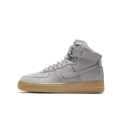 Nike Air Force 1 High WB Girls Training Shoes Brown/Black jJ7222M Nike Air Force 1 High WB Girls Training Shoes Brown/Black jJ7222M