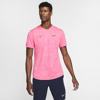 NikeCourt AeroReact Rafa Men's Short-Sleeve Tennis Top. Nike NZ