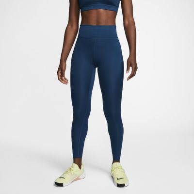 nike one luxe tights blue