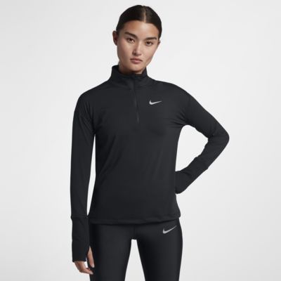 nike element zip running