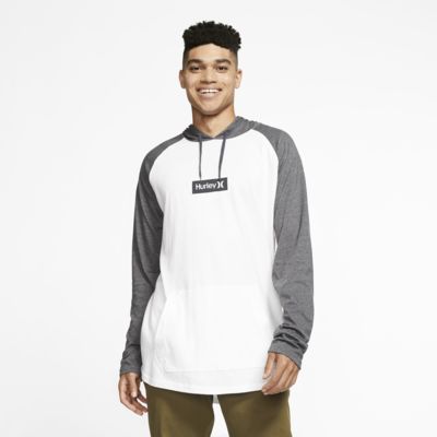 Yayu Mens Solid Color Athletic Fleece Hoodies Long Sleeve Pullover Sweatshirts