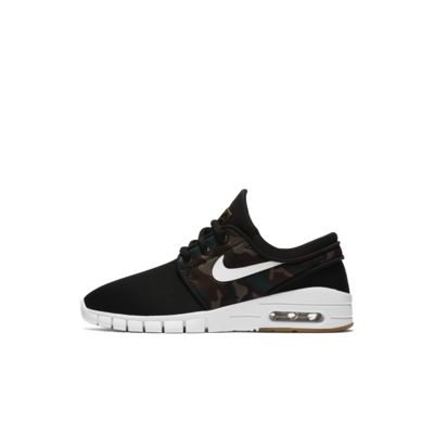 Nike SB Zoom Stefan Janoski Boys Skateboarding Shoes Black/Brown/White uQ1638E Nike SB Zoom Stefan Janoski Boys Skateboarding Shoes Black/Brown/White uQ1638E