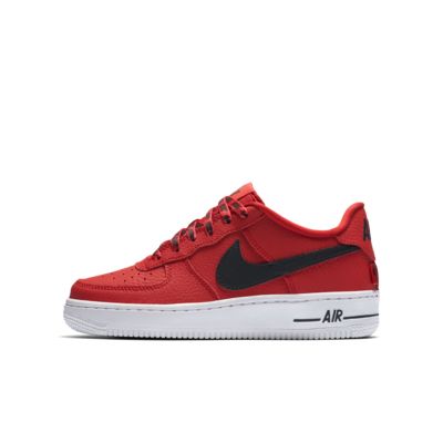 air force 1 with red bottom