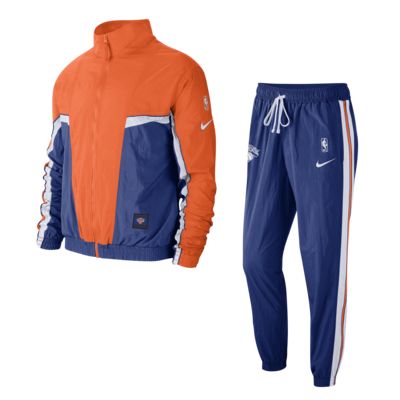 orange nike tracksuit