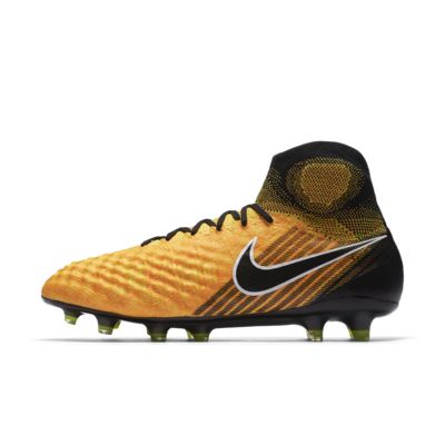 Nike Magista Obra II FG Volt & Black Shoes soccer. Pinterest