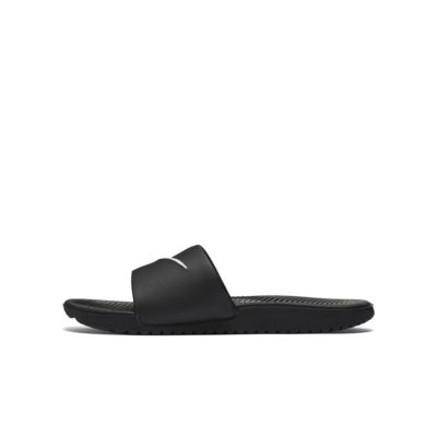 nike slides little burgundy