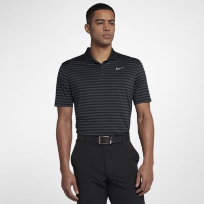 nike dri fit victory stripe polo