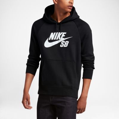 nike black hoodie mens