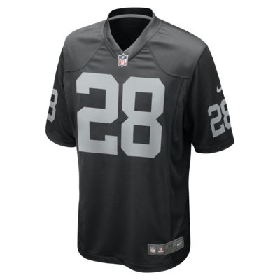 NFL Oakland Raiders Game (Josh Jacobs) Men's Football Jersey. Nike.com