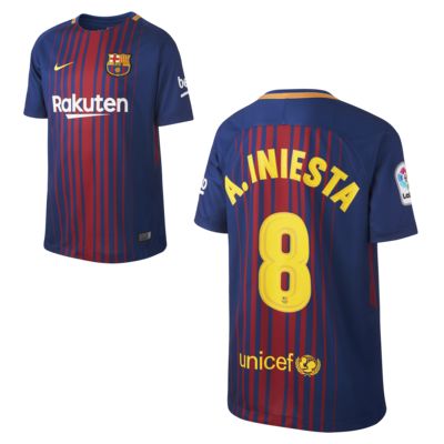 barcelona iniesta jersey