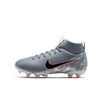 SuperflyX 6 Academy IC Men 's in White Gray by Nike WSS