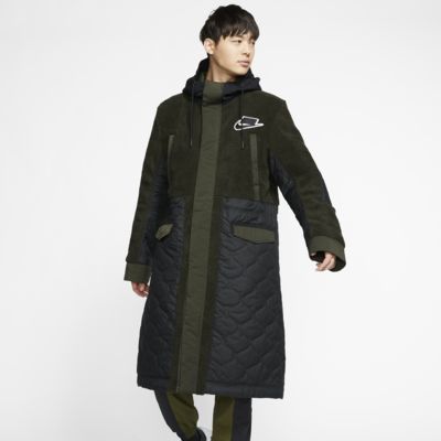 long nike mens coat