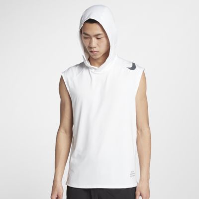 nike run division element men's sleeveless running hoodie