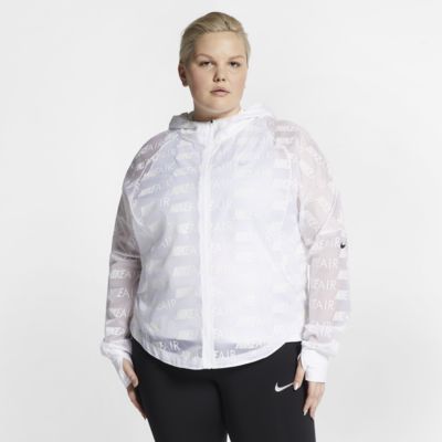 nike air women's hooded running jacket