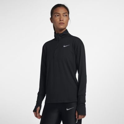 nike women's running half zip