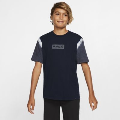 Hurley One And Only Small Box Dip Dye Jungen T Shirt