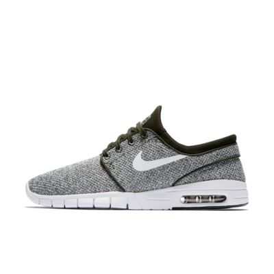 Nike SB Stefan Janoski Max L Men's Skateboarding Shoes Grey/White aR2168J Nike SB Stefan Janoski Max L Men's Skateboarding Shoes Grey/White aR2168J