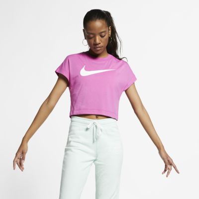 Nike Sportswear Women's Swoosh Short-Sleeve Crop Top