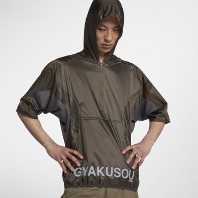nike short sleeve rain jacket